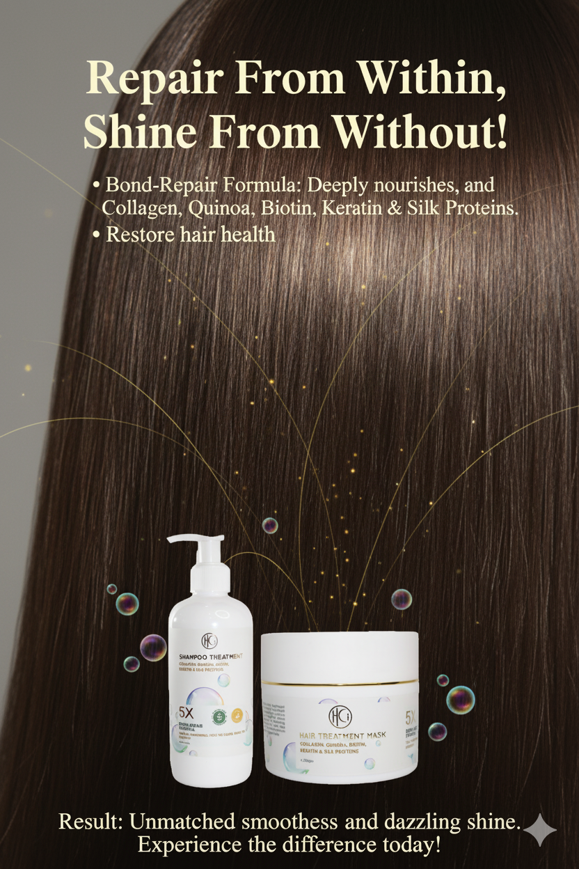 HCI Professional Sulfate-Free Shampoo & Hair Mask