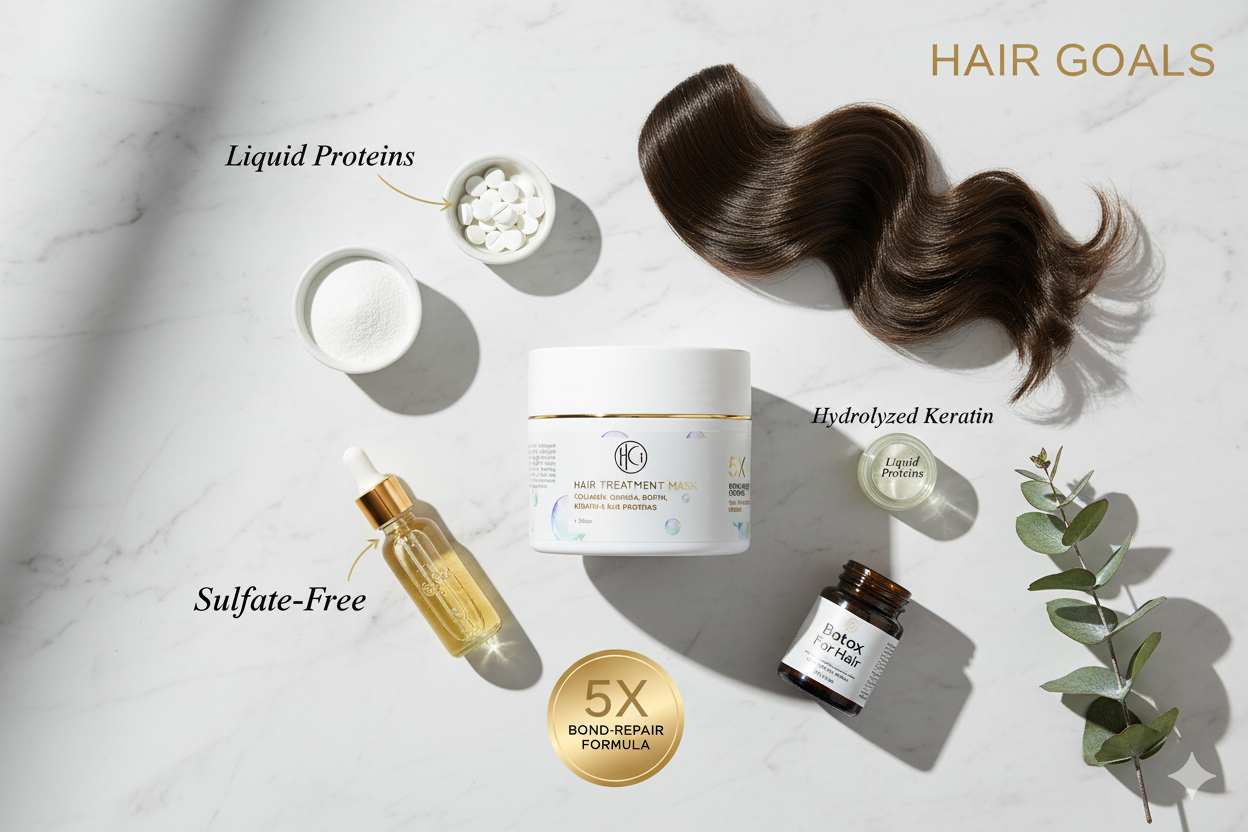 HCI Professional Sulfate-Free Shampoo & Hair Mask